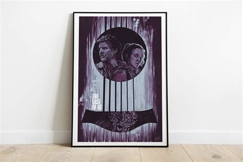 The Last of Us Print Joel and Ellie Fan Art - Etsy