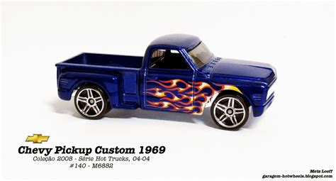 Garagem Hot Wheels Chevy Pickup Custom 1969