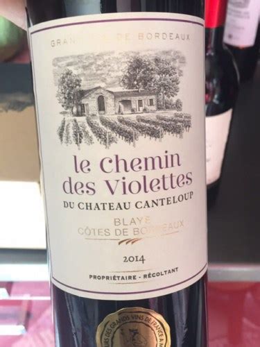 Domaine Chanteloups Le Chemin Des Violettes Vivino Australia