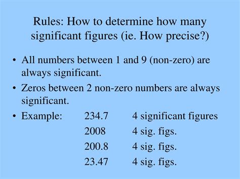 Ppt Significant Figures Powerpoint Presentation Free Download Id517079