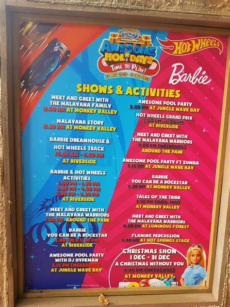 Lost World Of Tambun Cuti Sekolah 2019 Tema Hot Wheels Barbie