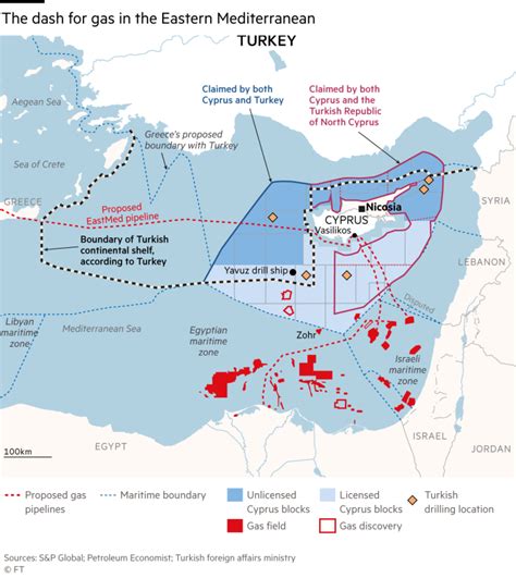 Turkey Fuels Regional Power Game Over Mediterranean Gas Reserves Financial Times