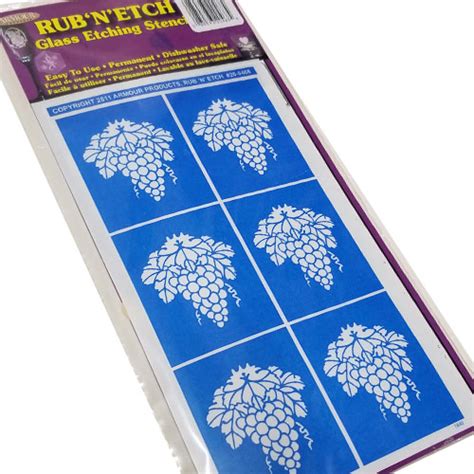 Glass Etching Stencils - Etchworld.com - Glass Etching Supplies Superstore