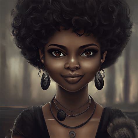 Beautiful Brown Skinned Woman Graphic · Creative Fabrica