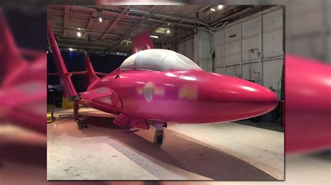 Fighter plane gets pink paint job for breast cancer awareness ...