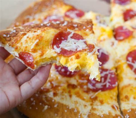 Little Caesars Soft Pretzel Crust Pizza - Kirbie's Cravings