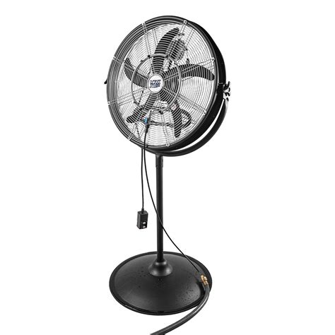 Maxxair 20in 3 Speed Tilting Misting Pedestal Fan Fan Diameter 20 In