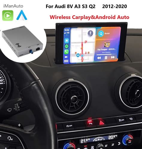 M Dulo Inal Mbrico Android Auto Carplay Para Audi A Q Interfaz