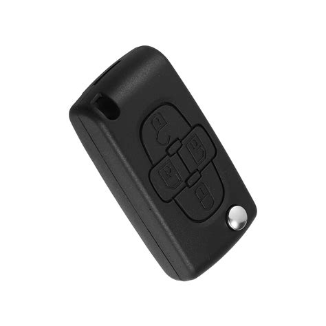 Unique Bargains 4 Button Keyless Entry Remote Key Shell for C2 C3 C4