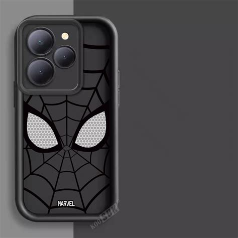 Soft Case For Infinix Hot Pro I Tecno Spark Casing Spider Man Anime Pattern Silicone