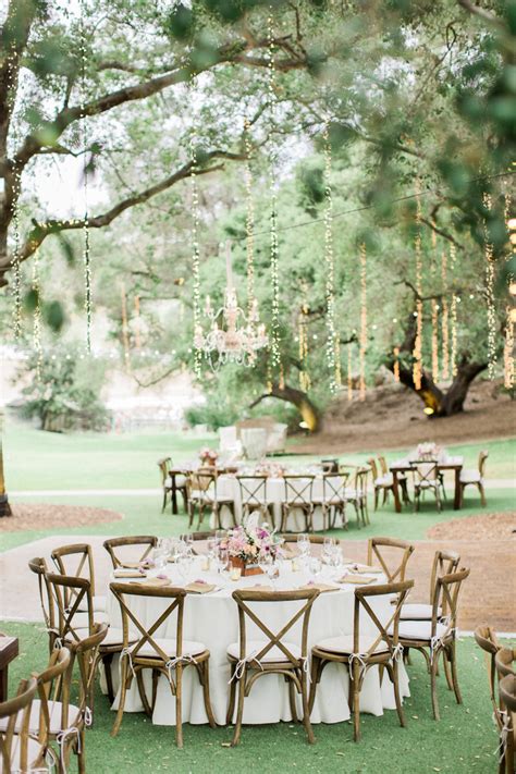 Chic Rustic Theme Garden Wedding Reception Ideas Wedding Backyard