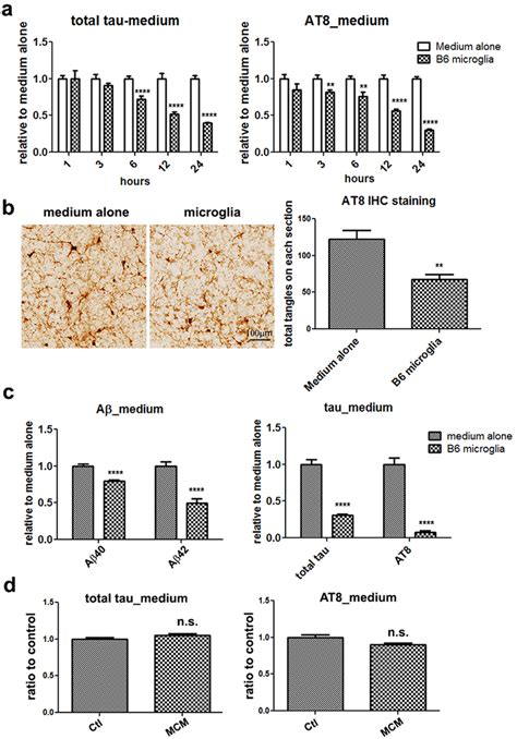 Microglia Efficiently Degrade Brain Derived Phosphorylated Tau And