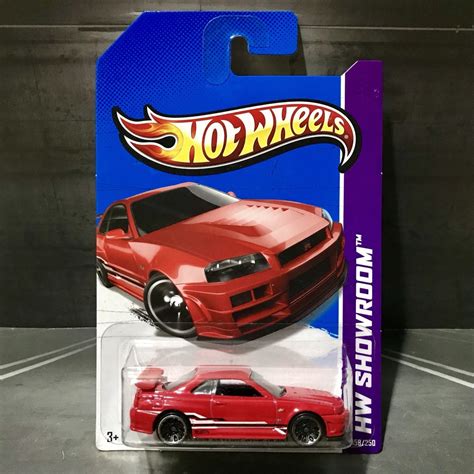Jual Hot Wheels Nissan Skyline Gt R R Red Hw Showroom Shopee Indonesia