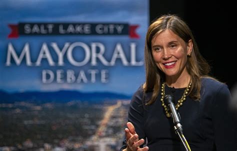 Poll Mendenhall Leads Escamilla In Salt Lake City Mayors Race