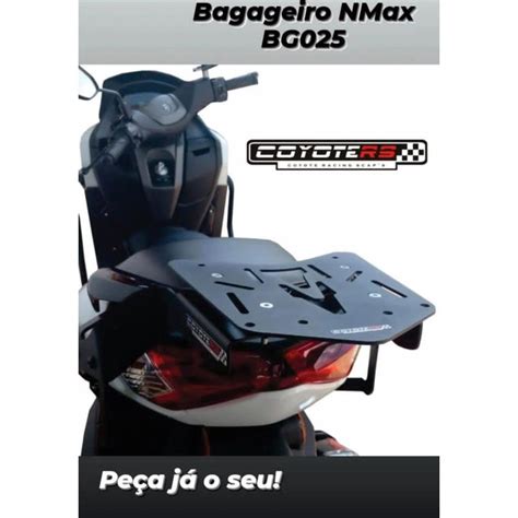 Bagageiro Chapa Refor Ado Nmax Preto Coyote Shopee Brasil