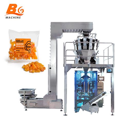 Fully Automatic Vertical Dry Food Dried Fruit Bagging Packing Machine