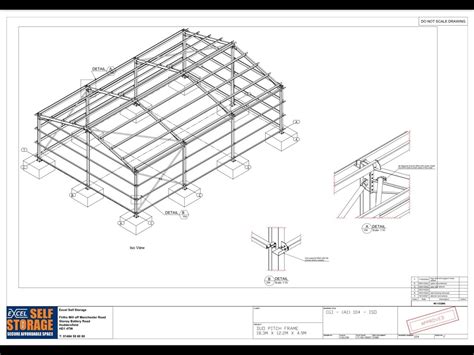 Ce Steel Framed Building Portal Frame Kit Building Self Storage Farm