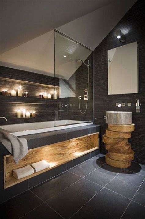 40 black slate bathroom tile ideas and pictures 2022