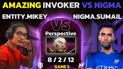 Amazing Invoker Entity Mikey Vs Nigma Galaxy Years Old Mikey