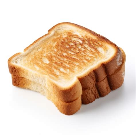 Premium AI Image Toast With White Background High Quality Ultra Hd