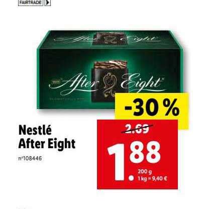 Offre Nestlé After Eight chez Lidl