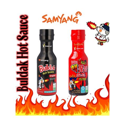 Halal Samyang Buldak Hot Sauce G Oz Shopee Malaysia