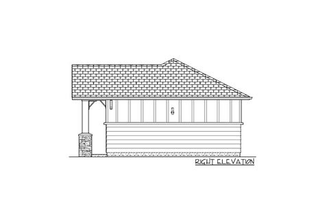 Cozy Bungalow with Front Porch - 67748MG | Architectural Designs - House Plans