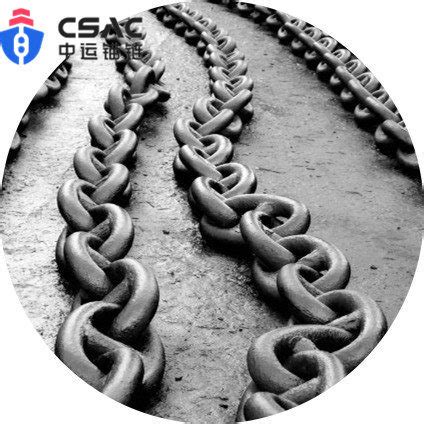 China Manufacture Black Bitument Anchor Chain In China Anchor Chain