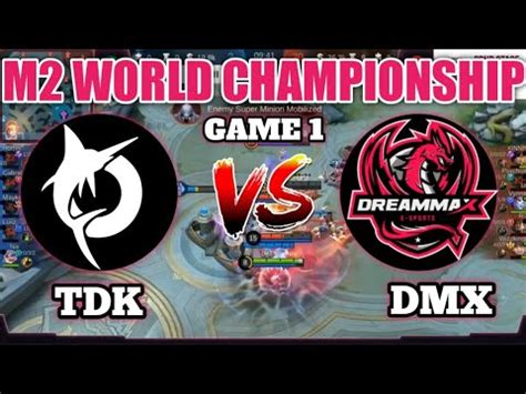 Dreammax Vs Todak Game M World Championship Mobile Legends