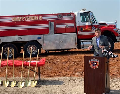 Oklahoma City Ok Fire Department Breaks Ground On New Station Fire