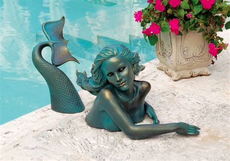 outdoor mermaid decor for pool | Interior Design Ideas