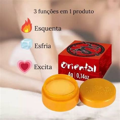 Kit C Pomada Oriental Creme De Massagem G Hot Flowers Shopee Brasil