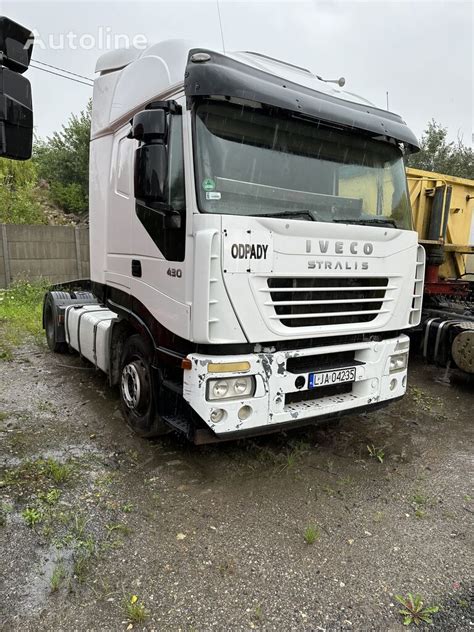 IVECO Stralis 450 truck tractor for sale Poland Skórka BF35943