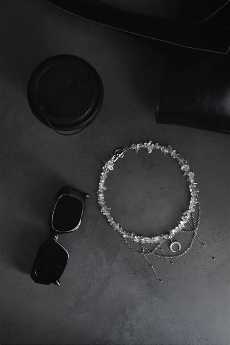 вечерние колье с лунницей и цепочками ручная работа | Jewelry ...