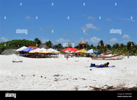 Tulum beach, mexico Stock Photo - Alamy