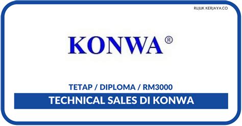 Admin Assistant di Konwa – KERJAYA