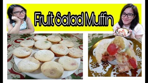 How To Make Fruit Salad Muffin Easy Holiday Muffin Recipe Youtube