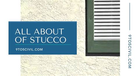 What Are The Different Types Of Stucco Stucco Finish Types How