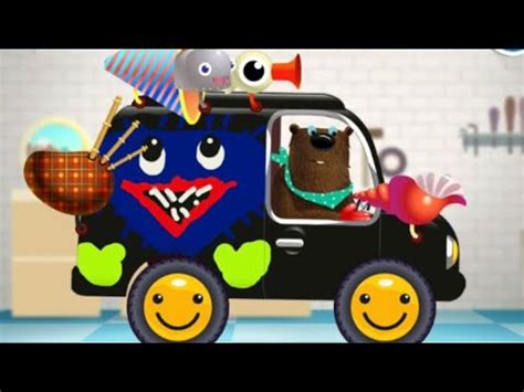 Машина Хаги Ваги в игре Pepi garage - YouTube