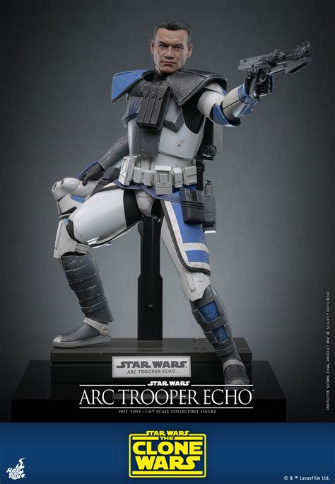 Hot Toys TMS 133 Star Wars The Clone Wars Arc Trooper Echo Hot Toys Complete Checklist