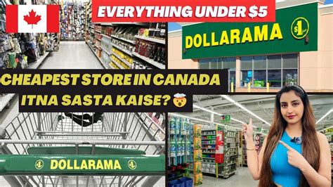 THE CHEAPEST STORE IN CANADA DOLLARAMA INTERNATIONAL STUDENTS