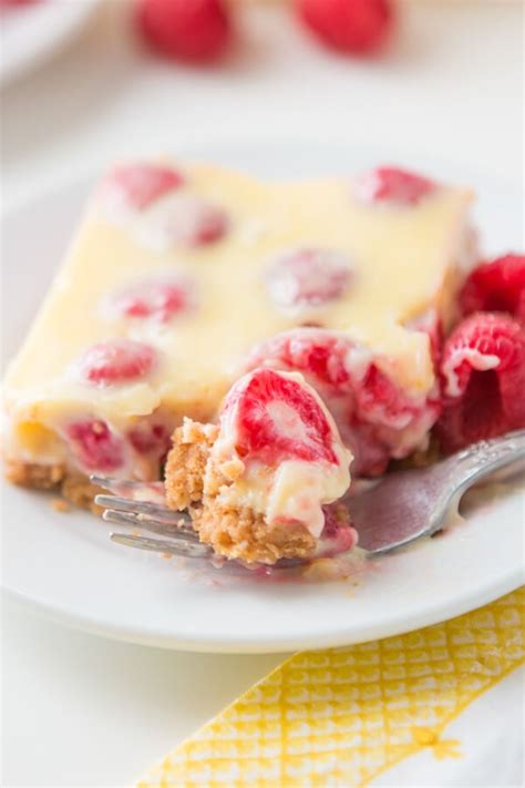 Lemon Raspberry Bars Video Oh Sweet Basil