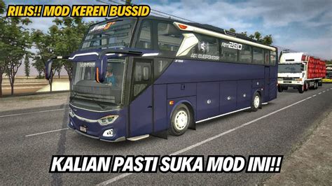 RILIS JETBUS 3 SHD HINO RM280 Special Custom Text Menyala Full