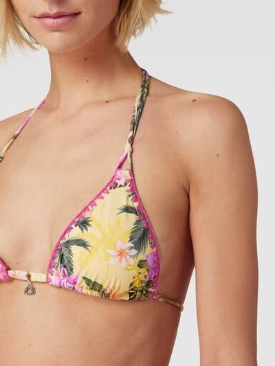 Banana Moon Bikini Oberteil Mit Allover Print Modell Nuco Limetropic