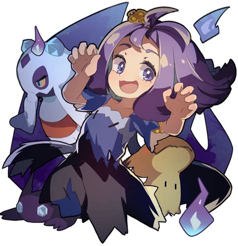 Mimikyu Acerola Froslass And Sableye Pokemon And 2 More Drawn By