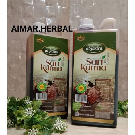 Jual Sari Kurma Al Jazira Original Isi 1kg Supplement Halal Minuman