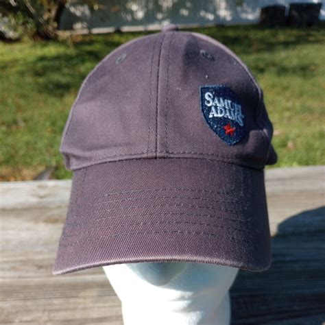 Samuel Adams Ball Cap Hat Adjustable Baseball Brown Depop