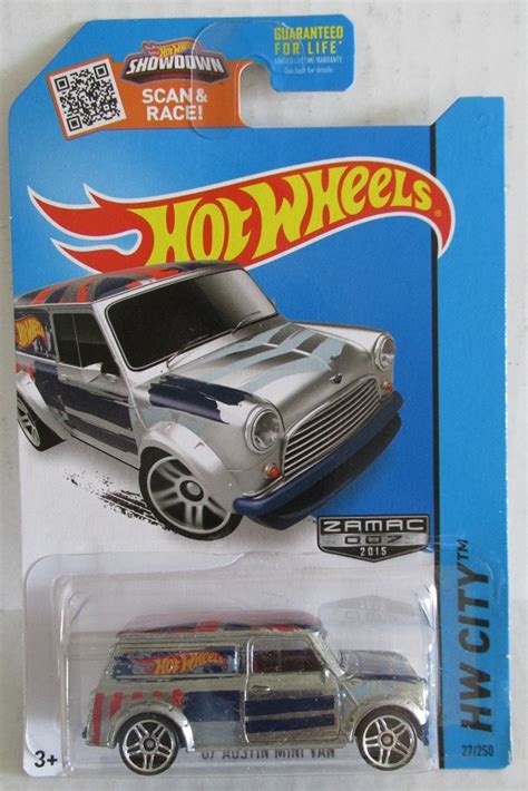 Hot Wheels ZAMAC Austin Mini Van Walmart Exclusive
