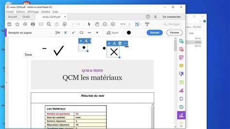 Annoter Un Fichier Pdf Avec Acrobat Reader Youtube