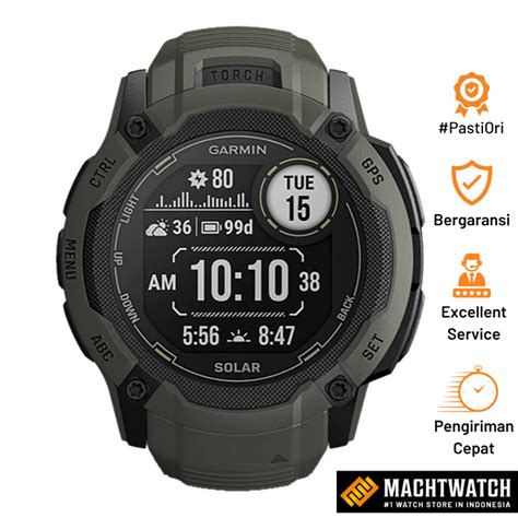 Jual Jam Tangan Pria Garmin Instinct X Smartwatch Solar